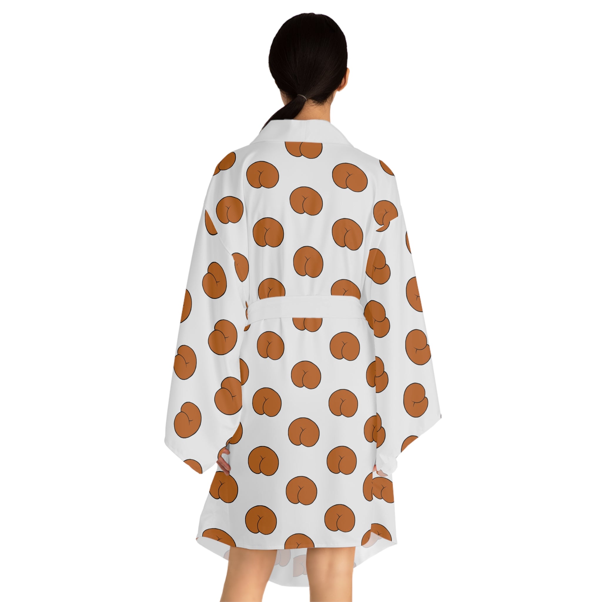 Kewchie Hashira Kimono- White